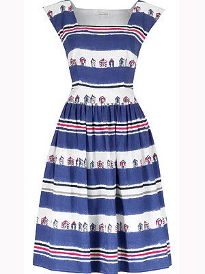 <p>Fashionable and chic, this dress oozes beach side charm and is perfect for that quirky addition to your wardrobe<br /> <br />Promenade beach hut dress, £115, <a title="http://www.lauraashley.com/dresses/beach-hut-print-cotton-square-neck-dress/invt/md724/" href="http://www.lauraashley.com/dresses/beach-hut-print-cotton-square-neck-dress/invt/md724/" target="_blank">Laura Ashley</a><br /><br /></p>