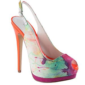 <p>Mmmm, these print peep-toes are just dreamy. We heart the painterly neon print; the colourful palette means they'll go with EVERYTHING. Swoon. </p>
<p>Hamblet heels, £80, <a href="http://www.aldoshoes.com/uk/women/shoes/platform-heels/89364678-hamblet/65">Aldo</a></p>