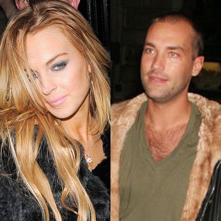 Lindsay had partied at China White the night before but carefully avoided old flame Calum Best, who was there with friends (and seems to be going a bit thin on top...)  <br />