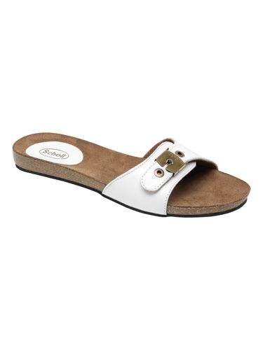 <p>
Wow in white with these classic buckle leather flats for a laid-back look<br/>
Scholl New Bahama, £45
</p>