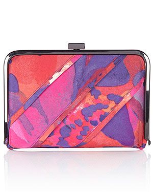 <p>Every gal needs a statement clutch - especially with wedding season coming up - and this modern printed style will fashion up everything you own!</p>
<p>Tinae clutch bag, £55, <a title="Coast" href="http://www.coast-stores.com/TINAE-BAG/New-In/coast/fcp-product/7746309698" target="_blank">Coast</a></p>