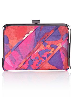 <p>Every gal needs a statement clutch - especially with wedding season coming up - and this modern printed style will fashion up everything you own!</p>
<p>Tinae clutch bag, £55, <a title="Coast" href="http://www.coast-stores.com/TINAE-BAG/New-In/coast/fcp-product/7746309698" target="_blank">Coast</a></p>
