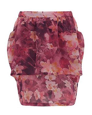 <p>This tiered flower power print skirt, will show off your tanned legs perfectly and will look great with gladiator flats or fierce heels.</p>
<p>Mathilde skirt, £120, <a title="Borne" href="http://www.borneshop.co.uk/product/SS12-81SKIRT-MAPU/*NEW*+-+MATHILDE+SKIRT" target="_blank">Borne</a></p>