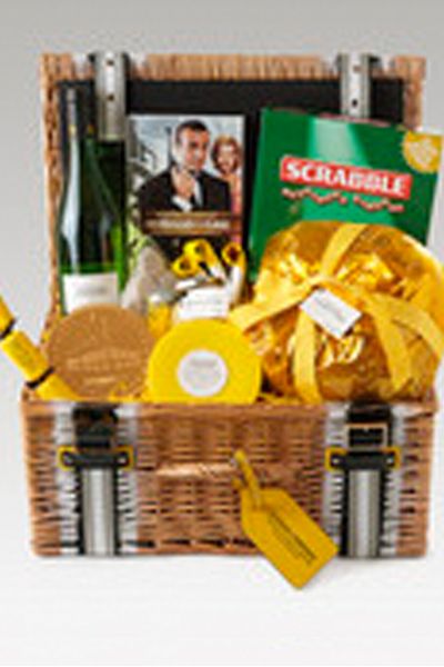 This treasure chest of tempting treats is a foodie's dream. Handbag designer, Anya Hindmarch, has collaborated with Selfridges to create a Christmas collection that includes the store's luxurious brandy butter, Christmas pudding and panetonne. There's also a bottle of Sauvigon de Touraine, From Russia with Love DVD and the chance to win one of Anya's handbags.  From <a target="_blank" href="http://www.selfridgeshampers.com">www.selfridgeshampers.com</a><br />