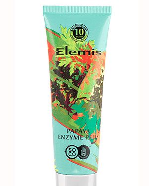 <p>To celebrate the award-winning Papaya Enzyme Peel's 10th Anniversary, Elemis has created this LIMITED EDITION (we love those words!) bottle designed by British artist Laura Oakes. Isn't it pretty? It looks divine on our bedside table. But wait, there's more. As part of the celebration, Elemis teamed up with SOCO, a charity to provide funding for over 50,000 vaccinations for children in Africa. For every product sold they will provide a vaccine to immunise a child in Africa. See, you can look good AND do good at the same time!<br /><br />But is the Elemis Papaya Enzyme Peel any good? Um yes! The rinse-off exfoliating cream is rich in fruit enzymes so it smoothes, conditions and repairs deep down. We applied this before bed, had a cup of tea, watched a bit of rubbish TV and then removed it. Our skin looked brighter and felt smoother the next day. And so did our conscience.<br /><br />Papaya Enzyme peel, £28.60, <a title="http://www.timetospa.co.uk/elemis/best-sellers/elemis-limited-edition-papaya-enzyme-peel.aspx" href="http://www.timetospa.co.uk/elemis/best-sellers/elemis-limited-edition-papaya-enzyme-peel.aspx" target="_blank">Elemis</a><br /><br /></p>