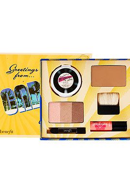 <p>Trust Benefit to come to the rescue for our festival beauty needs. This bursting-with-essentials Cabana Glama kit by Benefit features products to brighten and bronze with hoola bronzing powder and some kind-a gorgeous foundation to add colour, while posietint and an eyeshadow palette of soft peaches and rich metallic hues highlights and contours the face. See, we told you it was a goodie!<br /><br />Cabana Glama, £28.50, <a title="Benefit" href="http://www.asos.com/Benefit/Benefit-Cabana-Glama-Make-Up-Set/Prod/pgeproduct.aspx?iid=2183064&cid=5842&sh=0&pge=0&pgesize=20&sort=-1&clr=Cabana+glama" target="_blank">Benefit</a></p>