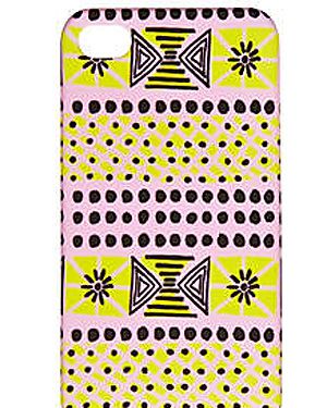 <p>This Aztec print iPhone case is so cool you'll want to whip out your phone ALL the time. And who cares if it's just to answer a fake phone call? We NEVER do that, obvs…</p>
<p>Pink and yellow print iPhone 4 case, £8, <a title="http://www.riverisland.com/Online/women/gifts--cosmetics/technology/pink-and-yellow-print-iphone-4-case-617959" href="http://www.riverisland.com/Online/women/gifts--cosmetics/technology/pink-and-yellow-print-iphone-4-case-617959" target="_blank">River Island</a></p>