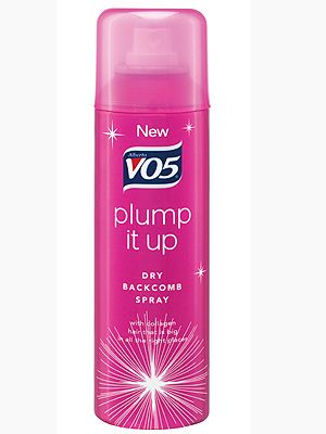 <p>Could our beloved dry shampoo have a rival? We think so. If you're cerating a beehive hairstyle to rival Lana Del Rey's, spritz it with VO5's Backcomb spray to create a whole lot of height and texture. It works a treat, and the best bit? No chalky white residue. Hurrah!</p>
<p>VO5 Plump It Up Dry Backcomb Spray, £3.49, <a title="http://www.boots.com/en/VO5-Plump-Me-Up-Dry-Shampoo-200ml_1262113/" href="http://www.boots.com/en/VO5-Plump-Me-Up-Dry-Shampoo-200ml_1262113/" target="_blank">Boots</a></p>
