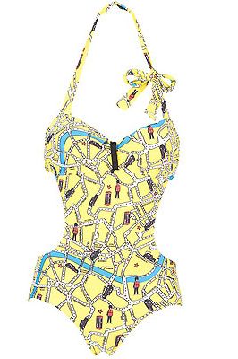 <p>We'll be feeling well patriotic on the beach with this London street map print swimsuit – totes</p>
<p>Red or Dead street map swimsuit, £74.99, <a href="http://www.newlook.com/shop/womens/swimwear/red-or-dead-yellow-street-map-cut-out-swimsuit_258832785">New Look</a></p>