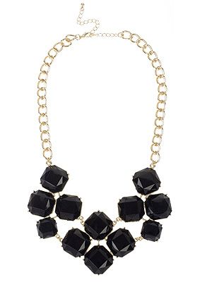 <p>Dark stones are going to be big next season, so we might as well stock up now. This necklace can be worn with loads, and it's definitely going to get some compliments<br /><br />Necklace, £5, <a title="http://www.primark.co.uk/" href="http://www.primark.co.uk/" target="_blank">Primark </a></p>