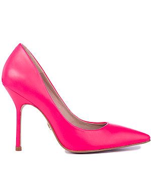 <p>Killer heels from Kurt Geiger are a fave - and this neon pair will brighten up any potential grey days.</p>
<p>Carey neon heel, £120, <a title="http://www.kurtgeiger.com/women/carey-9.html" href="http://www.kurtgeiger.com/women/carey-9.html" target="_blank">Kurt Geiger</a></p>