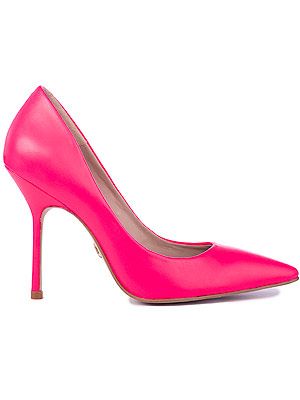 <p>Killer heels from Kurt Geiger are a fave - and this neon pair will brighten up any potential grey days.</p>
<p>Carey neon heel, £120, <a title="http://www.kurtgeiger.com/women/carey-9.html" href="http://www.kurtgeiger.com/women/carey-9.html" target="_blank">Kurt Geiger</a></p>