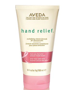 <p>Here's something to clap your hands for! As the weather gets colder for October, we're glad to see Aveda launching a limited edition Pink Ribbon Hand Relief for Breast Cancer Awareness Month is specially packaged with a 20% increase in size. With £2 of the purchase price of each Hand Relief sold in the UK will be given to support cruelty-free research through The Breast Cancer Research Foundation, we're excited to get our hands on this fab deal.</p>
<p>Pink ribbon hand relief, £19.00, <a href="http://www.aveda.co.uk/product/7527/17127/Collections/hand-relief/BCA-Hand-Relief/index.tmpl?77tadunit=b141861f&77tadvert=13419461084&77tkeyword=aveda%20pink%20ribbon%20hand%20relief&77tentrytype=s&77tentry=bca_2012_brand_headline&cm_mmc=google-_-search-_-brand-_-aveda%20pink%20ribbon%20hand%20relief&gclid=CLiysurW5LICFSTHtAodlh0AjQ" target="_blank">aveda.co.uk </a></p>