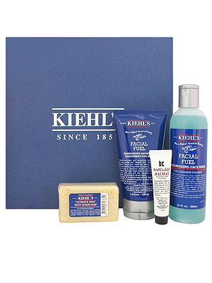 <p>Even our men deserve a little pampering so treat yours to this luxury Kiehl's gift set. He'll feel like a new man after!</p>
<p>Facial fuel collection, £47.50, <a title="http://uk.spacenk.com/FACIAL-FUEL-COLLECTION/MUK200009432,en_GB,pd.html?start=3&q=kiehls" href="http://uk.spacenk.com/FACIAL-FUEL-COLLECTION/MUK200009432,en_GB,pd.html?start=3&q=kiehls" target="_blank">Kiehls at Space NK</a><br /><br /></p>