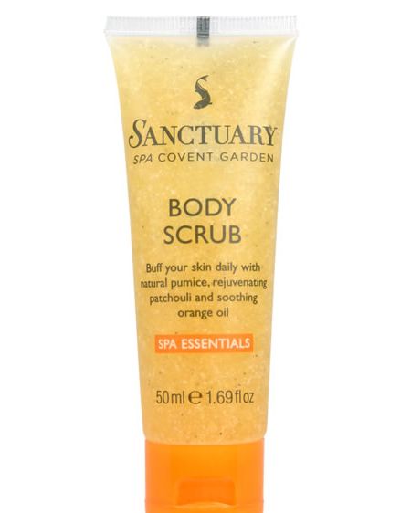 <p>"Is really nice on skin, makes you feel so clean and leaves you with soft skin. Is great for pre tan scrub. I love it!"<strong> Nominated by ★emma★</strong><br /></p><p><br />£4.88, <a target="_blank" href="http://www.thesanctuary.co.uk/body-scrub-details.htm">www.thesanctuary.co.uk</a> </p><p> </p><p>Tell us about your <a href="chatroom/forum/48">favourite beauty products here</a> </p>