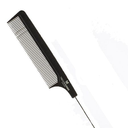 Trevor Sorbie Professional Tail Comb, £3.43, <a target="_blank" href="http://www.boots.com/webapp/wcs/stores/servlet/ProductDisplay?storeId=10052&productId=868082&callingViewName=&langId=-1&catalogId=11051">www.boots.com</a> - the short cut to a couture-esque finish is to divide hair cleanly into sections and comb them through carefully before curling.<br />