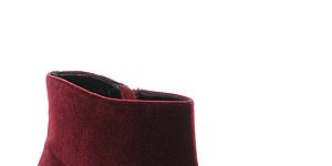 <p>Tick off two fashion trends on one - velvet and oxblood red - in these decadent ankle boots.</p>
<p>APOLLO velvet ankle boots, £55, <a title="Asos.com" href="http://www.asos.com/ASOS/ASOS-APOLLO-Ankle-Boots/Prod/pgeproduct.aspx?iid=2266447&cid=16122&sh=0&pge=0&pgesize=-1&sort=-1&clr=Oxblood" target="_blank">ASOS</a></p>