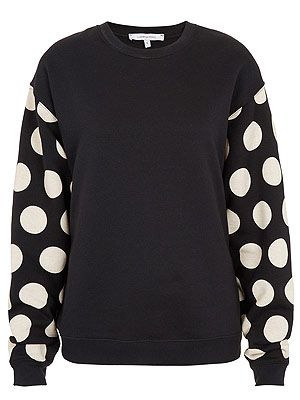 <p>We're just dotty about this black and white sweater. A fun take on the monochrome trend - and ideal for fighting the freeze.</p>
<p>Polka Dot Sweater by Illustrated People, £50, <a title="http://www.topshop.com/webapp/wcs/stores/servlet/ProductDisplay?beginIndex=201&viewAllFlag=&catalogId=33057&storeId=12556&productId=8304350&langId=-1&sort_field=Relevance&categoryId=277012&parent_categoryId=208491&pageSize=200&refinements=Colour{1}~[black|white]&noOfRefinements=2" href="http://www.topshop.com/webapp/wcs/stores/servlet/ProductDisplay?beginIndex=201&viewAllFlag=&catalogId=33057&storeId=12556&productId=8304350&langId=-1&sort_field=Relevance&categoryId=277012&parent_categoryId=208491&pageSize=200&refinements=Colour{1}~[black|white]&noOfRefinements=2" target="_blank">Topshop</a><br /><br /></p>