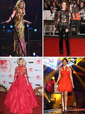 <p>Okay 2012, it's a wrap! It's been monochrome manic on the red-carpet this year, with celebrities rocking white-and-black ensembles with peek-a-boo bits. Lace and sequins also rocked the show, from full-length gowns to sexy catsuits.</p>
<p>Before we say good-bye to another awesome year, let's take a look at the celebrity best-dressed.</p>