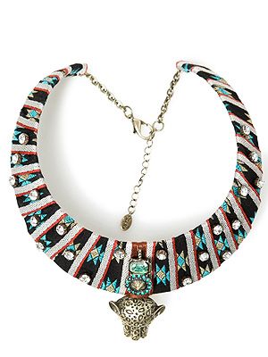 <p>Us Cosmo girls love a statement necklace. Jazz up your work outfit with this beast of a necklace from Zara.<br /><br />Leopard gem-encrusted necklace, £19.99, <a title="http://www.zara.com/webapp/wcs/stores/servlet/product/uk/en/zara-neu-W2012/271008/976055/LEOPARD%20GEM-ENCRUSTED%20NECKLACE" href="http://www.zara.com/webapp/wcs/stores/servlet/product/uk/en/zara-neu-W2012/271008/976055/LEOPARD%20GEM-ENCRUSTED%20NECKLACE" target="_blank">Zara</a><br /><br /></p>