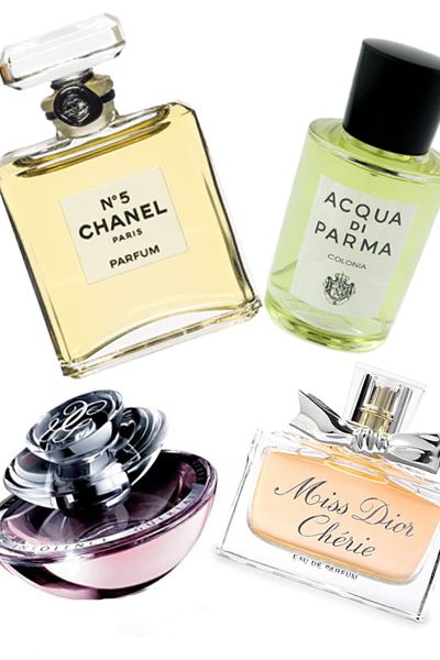 Every girl should have her own signature scent so splash out on your favourite designer perfume or timeless classics such as Miss Dior, Chanel No5 or Allure, Aqua Di Parma or a Guerlain classic. A spritz of your favourite scent is the perfect pick me-up.<br /><br /><a target="_blank" href="http://www.boots.com/webapp/wcs/stores/servlet/CategoryDisplay?categoryParentId=3633&storeId=10052&categoryId=4713">www.boots.com</a><br /><br />