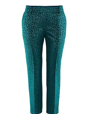 <p>This season, it's ALL about the cocktail trouser, in a jewel bright colour. This glittery pair from H&M are an absolute style steal - race ya to the checkout!</p>
<p>Embroidered trousers, £10 (was £24.99), <a href="http://www.hm.com/gb/product/04088?article=04088-B#shopOrigin=SA" target="_blank">H&M </a></p>