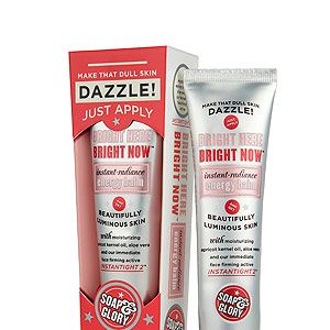 <p>Brighten up dull skin with the new Soap and Glory Bright Here Bright Now Energy Balm. With apricot kernel oil, aloe vera and face firming instantight 2™ technology, it'll instantly give your face a radiance boost - you'll never hear anyone say "you look tired" again.</p>
<p>Soap and Glory Bright Here Bright Now Instant Radiance Energy Balm, £11.00, <a href="http://www.boots.com/en/Soap-Glory%E2%84%A2-Bright-Here-Bright-Now%E2%84%A2-Instant-Radiance-Energy-Balm-50ml_1015559/" target="_blank">Boots</a></p>