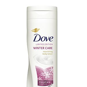 <p>Nothing's more unattractive than dry, cracked skin. It's time to indulge in some super creamy, nourishing bodycare. Dove's limited edition nourishing body lotion with DeepCare complex helps your skin survive the cold winter breeze. It also smells amazing!</p>
<p>Dove Winter Care Nourishing Body Lotion, £3.99, <a href="http://www.boots.com/en/Dove-Winter-Care-Nourishing-Body-Lotion-For-All-Skin-Types-250ml_1282747/" target="_blank">Boots</a></p>