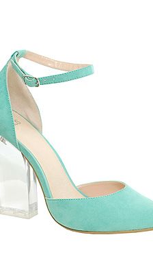 <p>We're saying a little fashion prayer that these pretty perspex heels will be ours come pay day! From the mint green hue, through to the oh-so now see-through heels, we want these little gems REAL BAD.</p>
<p>PRAYER Pointed High Heels, £40, <a title="http://www.asos.com/ASOS/ASOS-PRAYER-Pointed-High-Heels/Prod/pgeproduct.aspx?iid=2596539&cid=13497&sh=0&pge=0&pgesize=-1&sort=-1&clr=Mint " href="http://www.asos.com/ASOS/ASOS-PRAYER-Pointed-High-Heels/Prod/pgeproduct.aspx?iid=2596539&cid=13497&sh=0&pge=0&pgesize=-1&sort=-1&clr=Mint%20" target="_blank">ASOS</a><br /><br /></p>