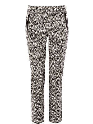 <p>Everyone needs a pair of statement trousers and these are perfect. With their monochrome printed fabric, and flattering style they are the ideal skinny cigarette trouser. </p>
<p>Trousers, £48, <a href="http://www.warehouse.co.uk/heavy-zip-detail-trousers/trousers-&-leggings/warehouse/fcp-product/4333063977" target="_blank">Warehouse</a></p>