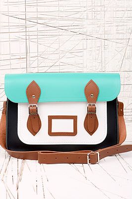 <p>This satchel is fresh for spring - perfect for adding a preppy slant to your everyday look. What we'd call geek chic at it's finest.</p>
<p>Cambridge Satchel Company 13 Inch Satchel, £125, <a href="http://www.urbanoutfitters.co.uk/cambridge-satchel-company-13-inch-satchel/invt/5771466149614/&colour=Green%20" target="_blank">Urban Outfitters</a></p>