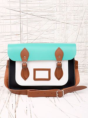 <p>This satchel is fresh for spring - perfect for adding a preppy slant to your everyday look. What we'd call geek chic at it's finest.</p>
<p>Cambridge Satchel Company 13 Inch Satchel, £125, <a href="http://www.urbanoutfitters.co.uk/cambridge-satchel-company-13-inch-satchel/invt/5771466149614/&colour=Green%20" target="_blank">Urban Outfitters</a></p>
