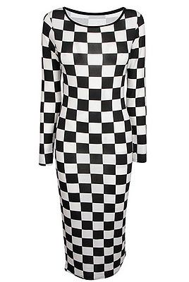 <p>Been wanting to get your hands on the Louis Vuitton design all the celebs have been wearing but not got quite the budget? This black and white chequered dress from Fashion Union is kinda similar and much more purse friendly.</p>
<p>Chequered midi dress, £15, <a href="http://www.fashionunion.com/maxi-dresses/black-chequered-midi-dress/invt/wdrm0402blk/" target="_blank">Fashion Union</a></p>