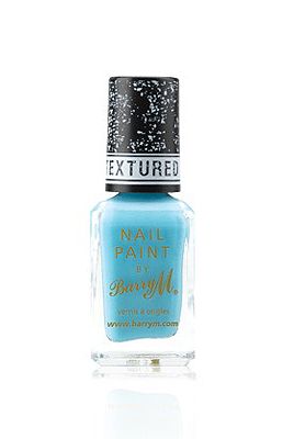 <p>Grainy textured nails are totally the hot new trend for 2013. Go for a grunge-chic look with this gritty nail varnish in punchy spring colours.</p>
<p>Textured Nail Paints, £3.99, <a href="http://www.barrym.com/products/nails/effects/textured-nails.html" target="_blank">Barry M</a></p>