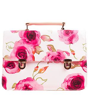 <p>We can't wait to add this arm candy to our spring wardrobe. Über-girly meets preppy chic in this floral satchel from Daisystreet.co.uk.</p>
<p>Satchel, £17.99, <a href="http://www.daisystreet.co.uk/nora-floral-leather-satchel-in-white" target="_blank">Daisystreet.co.uk</a></p>