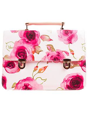 <p>We can't wait to add this arm candy to our spring wardrobe. Über-girly meets preppy chic in this floral satchel from Daisystreet.co.uk.</p>
<p>Satchel, £17.99, <a href="http://www.daisystreet.co.uk/nora-floral-leather-satchel-in-white" target="_blank">Daisystreet.co.uk</a></p>