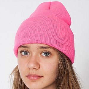 <p>Beanies were the headgear <em>de rigeur</em> this London Fashion Week, in all shades but coming in one size only: Oversized - and worn pushed back a la Cara Delevigne. We even started playing fashion bingo with this particular American Apparel style as it was EVERYWHERE.</p>
<p>Neon beanie, £17, <a title="American Apparel" href="http://store.americanapparel.co.uk/rsakwbn2.html?cid=50-2723&c=Navy%20" target="_blank">American Apparel</a></p>