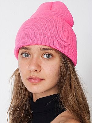 <p>Beanies were the headgear <em>de rigeur</em> this London Fashion Week, in all shades but coming in one size only: Oversized - and worn pushed back a la Cara Delevigne. We even started playing fashion bingo with this particular American Apparel style as it was EVERYWHERE.</p>
<p>Neon beanie, £17, <a title="American Apparel" href="http://store.americanapparel.co.uk/rsakwbn2.html?cid=50-2723&c=Navy%20" target="_blank">American Apparel</a></p>