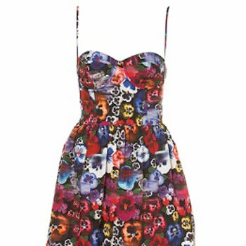 <p>Horray! It's that time of the week again when <em>Cosmo</em>'s fashion team show you their choice of the biggest hits on the highstreet. This week Fashion Junior, Natasha Guiotto showcases her style picks...<br /></p><p> </p>Left: Pansy Print Corset dress, £50, <a target="_blank" href="http://www.topshop.com/webapp/wcs/stores/servlet/ProductDisplay?beginIndex=20&viewAllFlag=false&catalogId=19551&storeId=12556&categoryId=151405&parent_category_rn=42344&productId=1207322&langId=-1">Topshop</a> - I love this dress! its so summery and you could dress it up or down. <br /><br />