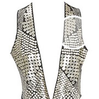 Sequin waistcoat, £55, <a target="_blank" href="http://www.oasis-stores.com/fcp/product/Oasis/All-Tops/Metal-sequin-waistcoat/4430001801">Oasis</a> -Every girl loves a sequin. Throw this over any plain tee for instant rock star!<br /><br />