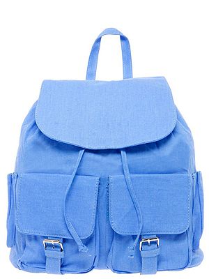 <p>Rucksacks are making a comeback. Show off your laidback side with this blue rucksack from Boohoo.</p>
<p>Rucksack, £25,  <a href="http://www.boohoo.com/restofworld/accessories/bags/icat/bags/new-in-accessories/simone-bright-rucksack/invt/azz53075" target="_blank">Boohoo.com</a></p>