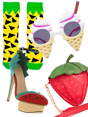 Eyewear, Vision care, Goggles, Colorfulness, Art, Pattern, Fruit, Strawberries, Strawberry, Beige, 