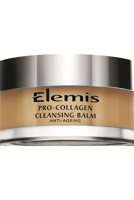<p>With one sold every minute, the iconic Elemis Pro-Collagen Marine cream is celebrating its tenth Anniversary this month and like the anti-ageing wonder cream, this new Pro-Collagen Cleansing Balm looks set to be a cult buy. It's a makeup-melting balm packed with nourishing oils that also soften and soothe the skin. Make space on your dresser now! <br /> <br />£39.50, <a title="http://www.lookfantastic.com/elemis-pro-collagen-cleansing-balm/10757840.html" href="http://www.lookfantastic.com/elemis-pro-collagen-cleansing-balm/10757840.html" target="_blank">lookfantastic.com</a></p>