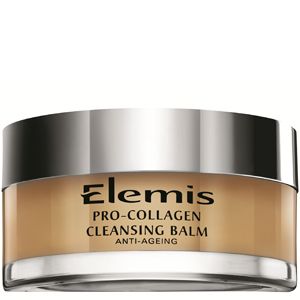 <p>With one sold every minute, the iconic Elemis Pro-Collagen Marine cream is celebrating its tenth Anniversary this month and like the anti-ageing wonder cream, this new Pro-Collagen Cleansing Balm looks set to be a cult buy. It's a makeup-melting balm packed with nourishing oils that also soften and soothe the skin. Make space on your dresser now! <br /> <br />£39.50, <a title="http://www.lookfantastic.com/elemis-pro-collagen-cleansing-balm/10757840.html" href="http://www.lookfantastic.com/elemis-pro-collagen-cleansing-balm/10757840.html" target="_blank">lookfantastic.com</a></p>