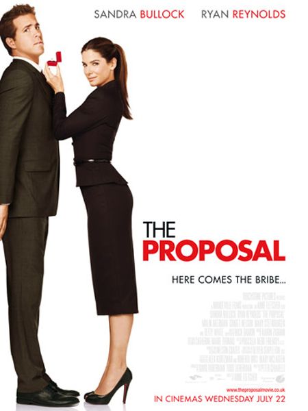 If you're a fan of our latest man crush, Ryan Reynolds, don't miss, <em>The Proposal</em>, a rom-com that flips the stereotypical male boss and female PA flirting. Sandra Bullock plays a high flying publishing exec who forces her sexy assistant, (Ryan) to marry her to avoid being deported to Canada. As in every good rom-com, the unlikely couple fall for each other but there are countless curveballs stopping their path of seduction. Think Green Card, only with a much hotter man! Out 22 July  <br />