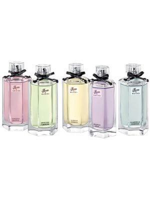 <p>Why have one when you can have them all? A quintet of fragrances inspired by the fashion houses' distinctive Flora pattern, Gucci has answered your perfume prayers by allowing you to focus on the bouquet you like the best. From the white sprays of gardenia, tuberose and magnolia to the more exotic violet and mandarin, choose your favourite or play pick 'n mix depending on your mood. They all say spring has sprung.</p>
<p>£48.50, <a href="http://www.thefragranceshop.co.uk/subbrands/gucci-flora-the-garden-collection-3385.aspx%20" target="_blank">thefragranceshop.co.uk</a></p>