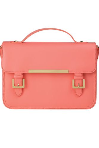 <br />
Who cares if you have nothing more than a wallet to carry with you—this bag is a style essential. Of course, if you're like us and also want to carry lip gloss, phone, ipad, magazine, sunnies and snacks then it's pretty useful too. <br />
</p>
<p><em><a href="http://www.bankfashion.co.uk/product/bank-satchel-bag/086552/?cm_mmc=pr-_-communications-_-pr-_-bankcosmo" target="_blank">BANK satchel bag</a> - £25 Product code: 086552</em></p>