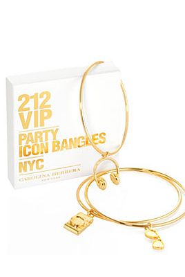 <p>Get these pretty gold bangles with any purchase of 50ml and above Carolina Herrera fragrances.* Mmm, who can resist great jewellery and smelling good? We know we can't.  <br /><br />Available from <a href="http://www.debenhams.com/beauty/carolina-herrera%20" target="_blank">Debenhams</a><br /><br /> *All free gifts are one per order, while stocks last. If the gift does not add to shopping bag then it is out of stock. Not valid when a discount promotional code is used and will be removed from shopping bag.</p>