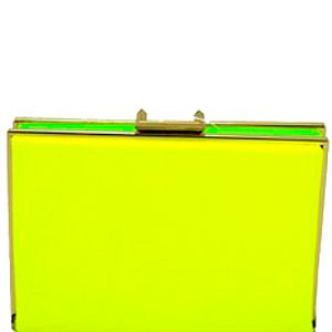 <p>Any girl about town worth her salt won't be seen out without a neon clutch bag. We're liking this neon yellow box clutch bag by LYDC for Brand Village.</p>
<p>Bag, £18.99, <a href="http://www.brandvillage.co.uk/products/The-Barons-Court-Neon-Yellow-Box-Clutch-Bag-by-LYDC.html" target="_blank">Brand Village</a></p>