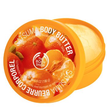 Take a tip from the A-list and smooth a body moisturiser on your arms (and legs if they are on show) before leaving the plane. The Body Shop's body butters have a gorgeously thick consistency and the satsuma or strawberry flavours mean you'll smell good enough to eat! The cocoa butter formulation ensures your skin will stay moisturised for up to 24 hours as well so they're great for post-beach pre-party pampering too. <br /><br />The Body Shop body butter (50 ml) £4.85 <a target="_blank" href="http://www.thebodyshop.co.uk/_en/_gb/catalog/product.aspx?ParentCatCode=C_BathBody&CatCode=C_BathBody_BodyButterBodyLotion&prdcode=26580m">www.thebodyshop.co.uk</a><br />